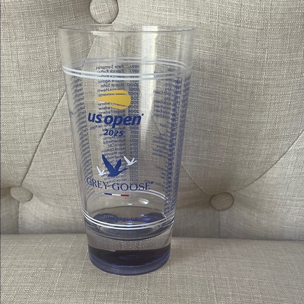 Grey Goose US Open 2023 Clear Glass
